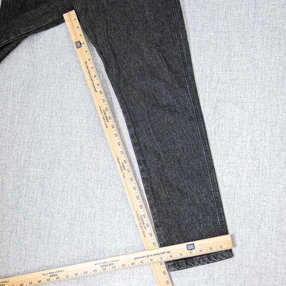 Deus Ex Machina Men's 30w Memphis Slim Jeans in Washed Black - Picture 12 of 13